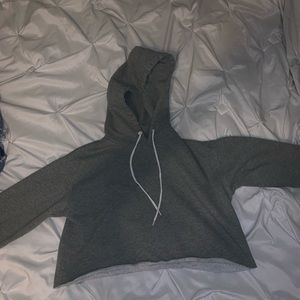 Crop top hoodie